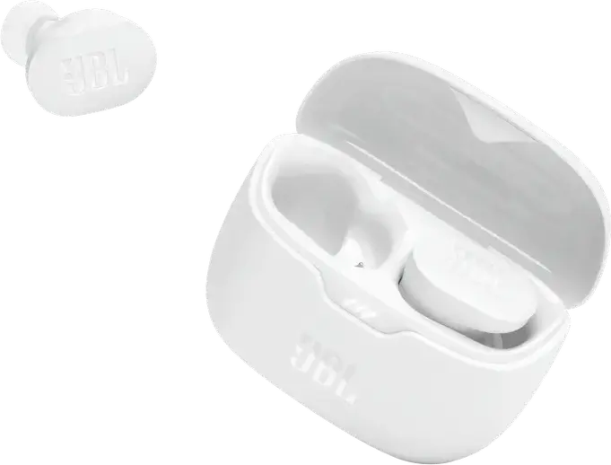 JBL Tune Buds True Wireless Stereo Earbuds, Bluetooth 5.3, Active Noise Cancelling, JBL Pure Bass Sound, IP54 Water Resistant, Up to 48h Playback, White
