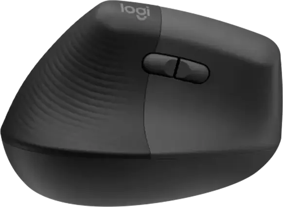 Logitech Lift Vertical Ergonomic Mouse 910-006473, 400-4000 DPI, Bluetooth & Logi Bolt Wireless, 6 Buttons, Silent Clicks, for Small to Medium Hands