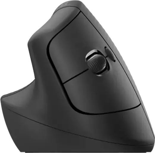 Logitech Lift Vertical Ergonomic Mouse 910-006473, 400-4000 DPI, Bluetooth & Logi Bolt Wireless, 6 Buttons, Silent Clicks, for Small to Medium Hands