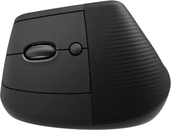 Logitech Lift Vertical Ergonomic Mouse 910-006473, 400-4000 DPI, Bluetooth & Logi Bolt Wireless, 6 Buttons, Silent Clicks, for Small to Medium Hands