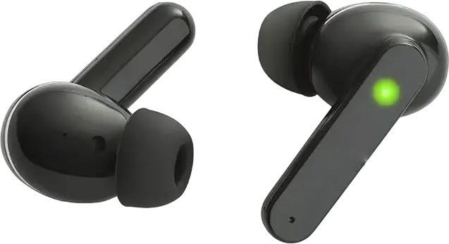 Cellularline Music Sound Fantasy True Wireless Stereo TWS In-Ear Bluetooth 5.1 Earbuds, Black/Red, with Integrated Microphone and Charging Case, 20h Total Playback