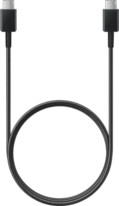 Samsung EP-DA705 USB Type-C to Type-C Cable, Black, 60W Power Delivery Fast Charging and Data Sync, 1 Meter