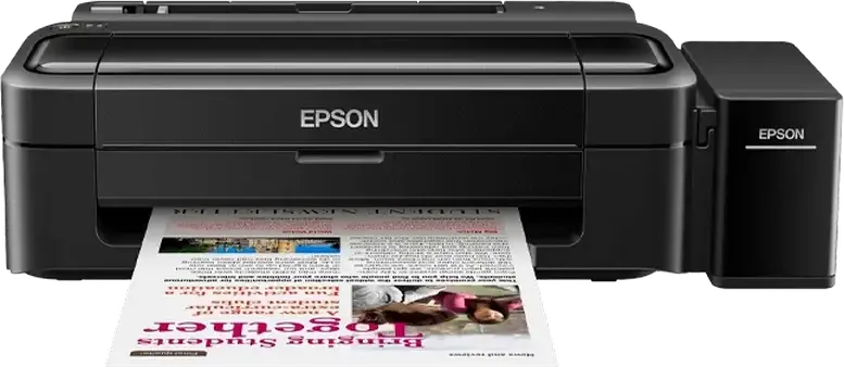 Струйный принтер Epson L132, однофункциональный, A4, 1440x5760 dpi, встроенные емкости для чернил, 27 стр/мин, USB 2.0, черный
