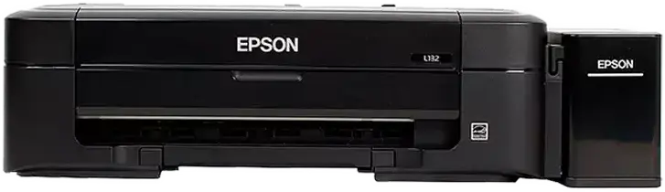 Струйный принтер Epson L132, однофункциональный, A4, 1440x5760 dpi, встроенные емкости для чернил, 27 стр/мин, USB 2.0, черный