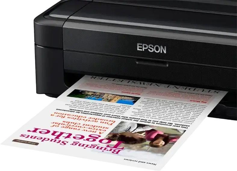 Струйный принтер Epson L132, однофункциональный, A4, 1440x5760 dpi, встроенные емкости для чернил, 27 стр/мин, USB 2.0, черный