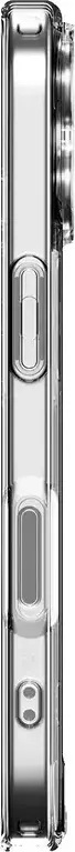 Spigen Ultra Hybrid Protective Case for Apple iPhone 17, Crystal Clear Transparent Silicon Cover