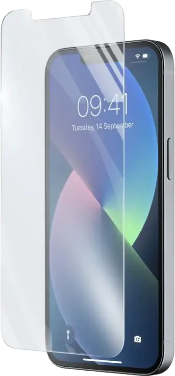 Защитное стекло Cellularline Impact Glass для iPhone 13 и iPhone 13 Pro, закаленное стекло, твердость 9H, прозрачное, олеофобное покрытие, TEMPGLASSIPH13