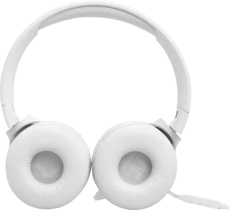 Casca On-Ear cu Fir JBL Tune 520C USB-C, Sunet Pure Bass, Audio Hi-Res, Difuzoare Dinamice 32mm, Microfon Integrat, Design Pliabil, Alb