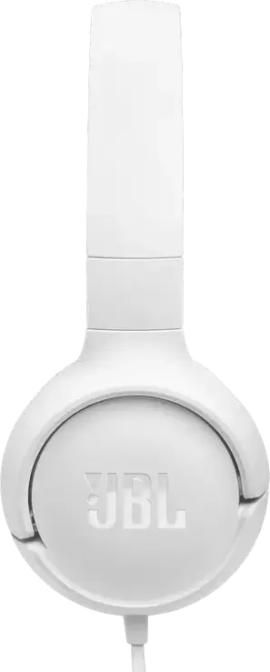 Casca On-Ear cu Fir JBL Tune 520C USB-C, Sunet Pure Bass, Audio Hi-Res, Difuzoare Dinamice 32mm, Microfon Integrat, Design Pliabil, Alb