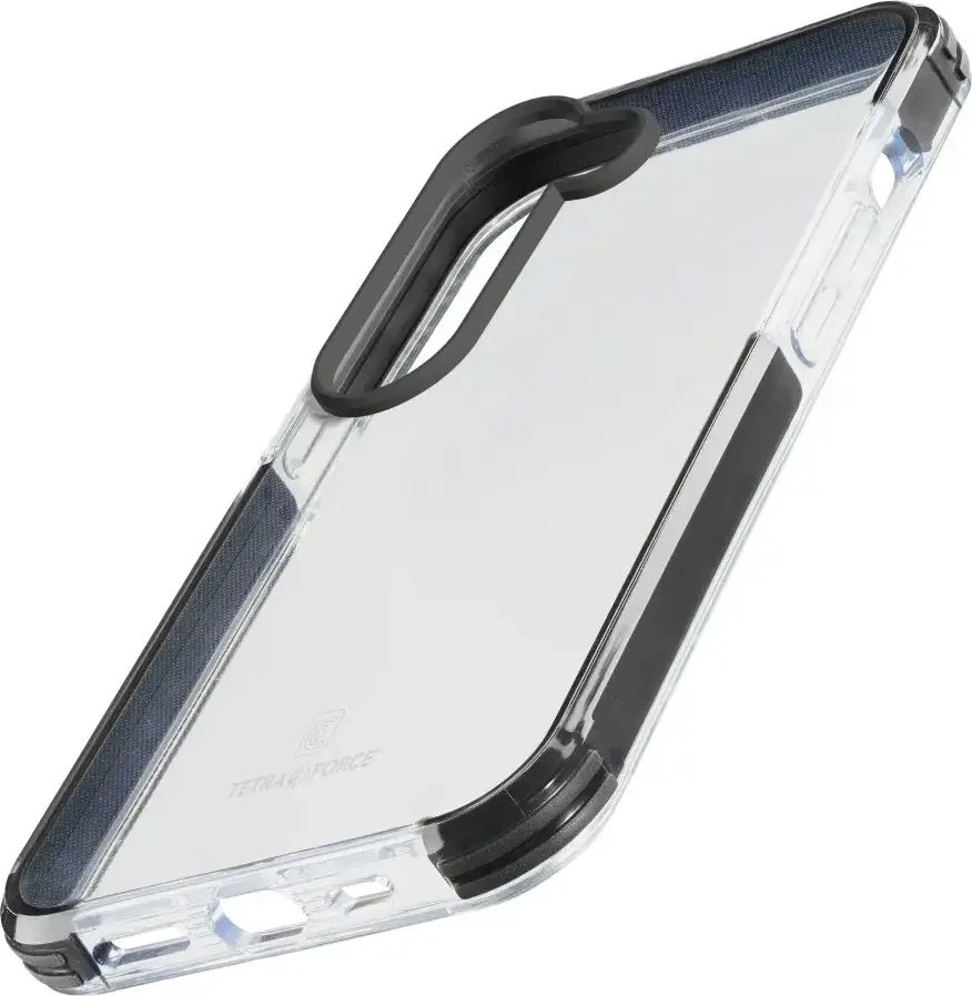 Чехол Cellularline Tetra Force Strong Guard для Galaxy S23+, TETRACIPH14T, амортизация Versaflex, система IDS, антибактериальное покрытие Microban, военный стандарт защиты от ударов