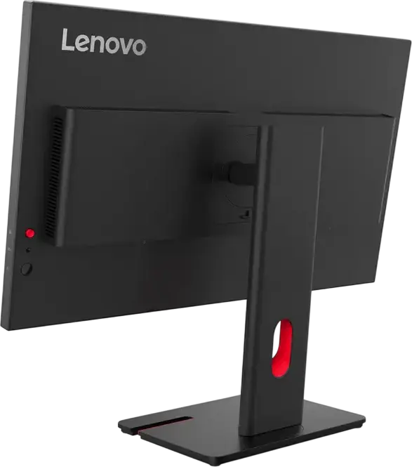 Monitor Lenovo ThinkVision T27q-40 27 inch WQHD IPS, 2560x1440, 120Hz, HDR10, Hub USB-C, Eyesafe 2.0, Anti-reflexie, Suport VESA, Eclipse Black