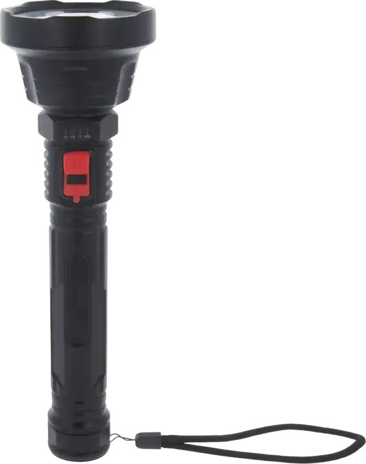 Lanterna LED Forever Light FLF-04, 600 lm, Raza 200m, Baterie Reincarcabila 1800 mAh, Protectie IPX4, Corp ABS, Alb Neutru 4500K, Negru