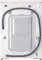LG F4X1009NWK Front Load Washing Machine, 9kg Capacity, Energy Class A, 1400 RPM, Direct Drive Inverter, Steam Cleaning, ThinQ, White/Black