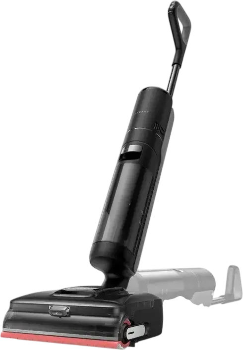 Aspirator Vertical Wet and Dry Dreame H15 Pro Foam Wash, Putere Suctie 23kPa, Intindere 180 Grade, Autocuratare cu Apa Calda 100C, Filtru HEPA, Negru