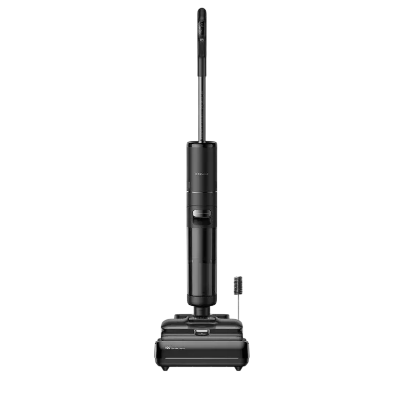 Aspirator Vertical Wet and Dry Dreame H15 Pro Foam Wash, Putere Suctie 23kPa, Intindere 180 Grade, Autocuratare cu Apa Calda 100C, Filtru HEPA, Negru