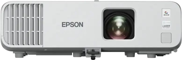Лазерный проектор Epson EB-L260F, Full HD 1080p, 4600 Люмен, технология 3LCD, ресурс лампы 20 000 ч, Wi-Fi, HDMI, Ethernet, белый