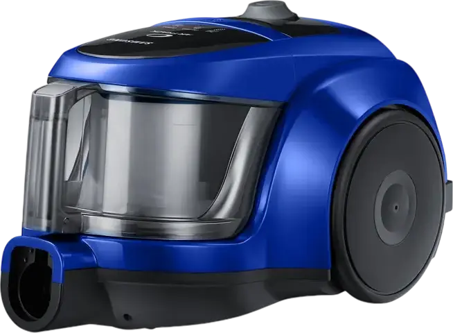 Samsung VCC45W0S36 Bagless Cylinder Vacuum Cleaner, 700W, 190W Suction, 1.3L Dust Container, HEPA Filter, Air Track Technology, Blue