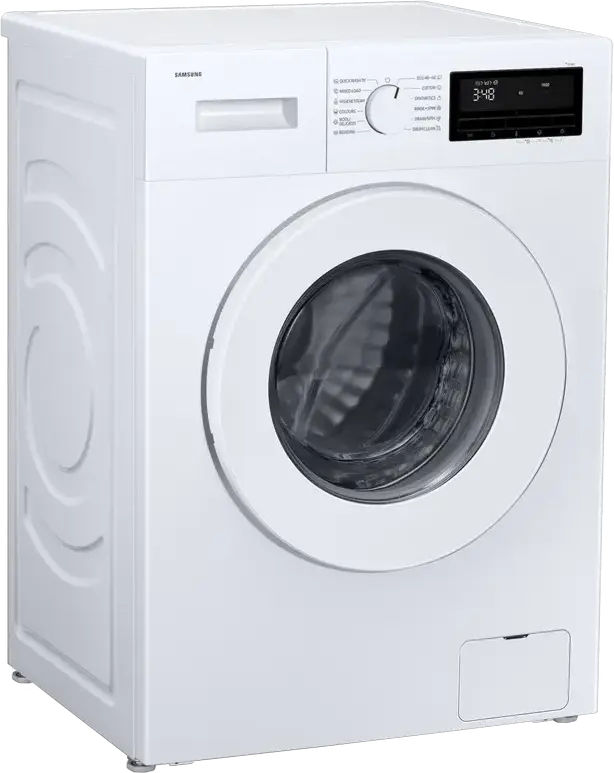 Samsung WW90FG3M05TWLF Front-Loading Washing Machine, 9kg Capacity, 1400 rpm, Energy Class A, Digital Inverter, Hygiene Steam, VoltControl, White