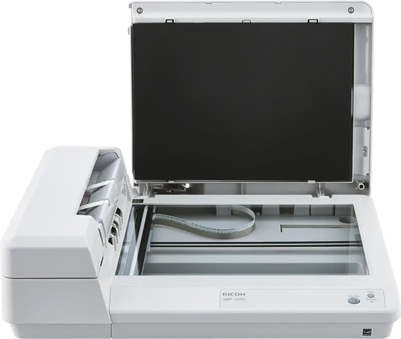 Ricoh SP-1425 Combination ADF and Flatbed Scanner, 25 ppm / 50 ipm Duplex, 600 dpi Optical Resolution, 50-Sheet ADF, USB 2.0, White