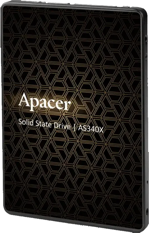 SSD Intern Apacer AS340X 120 GB 2.5-inch SATA III 6Gb/s 3D NAND, Viteza Citire pana la 550MB/s, Scriere pana la 520MB/s, Rezistent la Socuri
