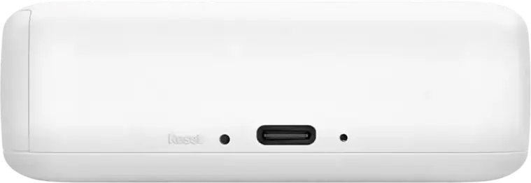 Polaroid Hi-Print 2x3 Generation 2 Pocket Photo Printer, Dye Sublimation 4PASS, Bluetooth, 54x86mm Adhesive Photo Paper, White, Recycled Materials