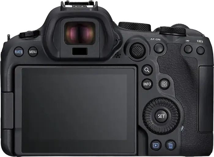 Canon EOS R6 Mark II Full-frame Mirrorless Digital Camera Body, 24.2 MP CMOS Sensor, DIGIC X Processor, 4K 60p Video, Dual Pixel CMOS AF II, RF Mount
