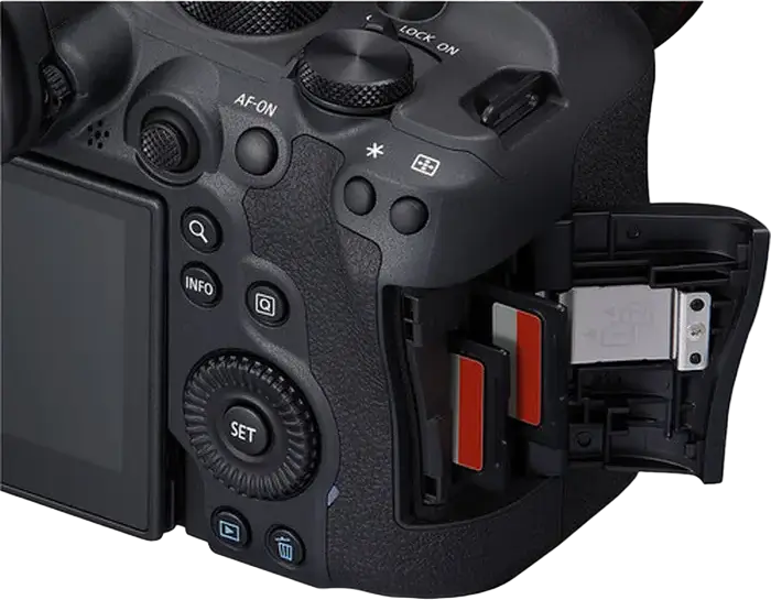 Canon EOS R6 Mark II Full-frame Mirrorless Digital Camera Body, 24.2 MP CMOS Sensor, DIGIC X Processor, 4K 60p Video, Dual Pixel CMOS AF II, RF Mount