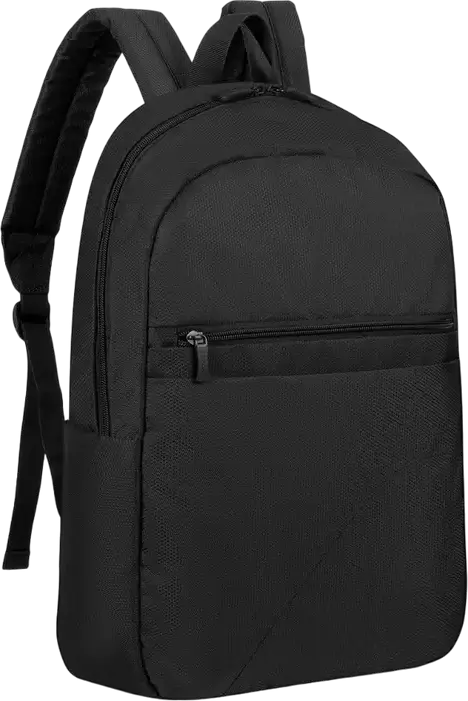 RivaCase Komodo 8065 Laptop Bag, Black, for 15.6 inch Laptops and 10.1 inch Tablets, Water-Resistant Polyester, Vertical Load Compartment, Shoulder Strap