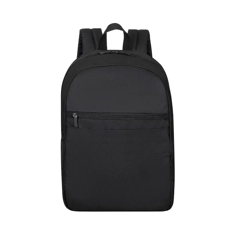 RivaCase Komodo 8065 Laptop Bag, Black, for 15.6 inch Laptops and 10.1 inch Tablets, Water-Resistant Polyester, Vertical Load Compartment, Shoulder Strap