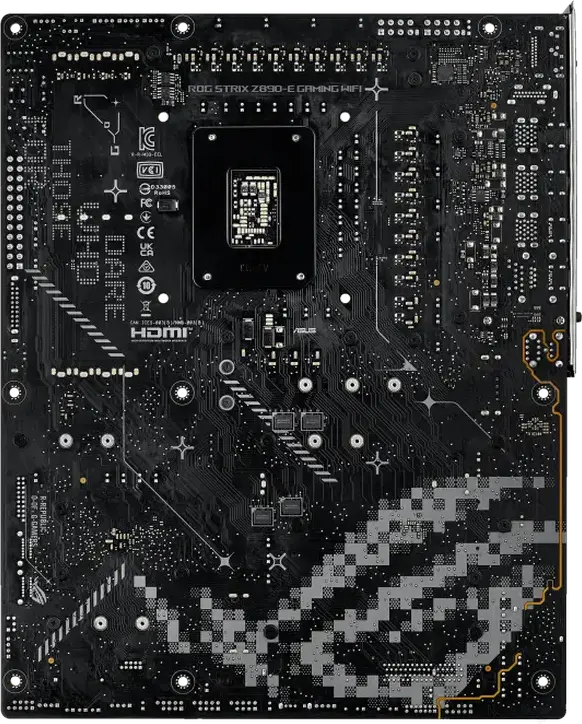 Материнская плата ASUS ROG STRIX Z890-E GAMING WIFI LGA1851 Intel Z890 ATX DDR5 9200+ MT/s PCIe 5.0 Wi-Fi 7 Bluetooth 5.4 7x M.2 Thunderbolt 4