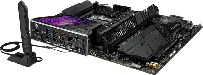 Материнская плата ASUS ROG STRIX Z890-E GAMING WIFI LGA1851 Intel Z890 ATX DDR5 9200+ MT/s PCIe 5.0 Wi-Fi 7 Bluetooth 5.4 7x M.2 Thunderbolt 4