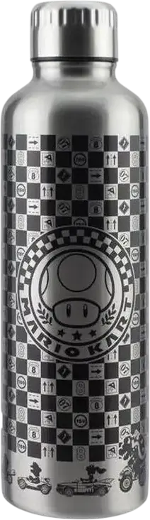 Sticla de apa Paladone Mario Kart, Argint