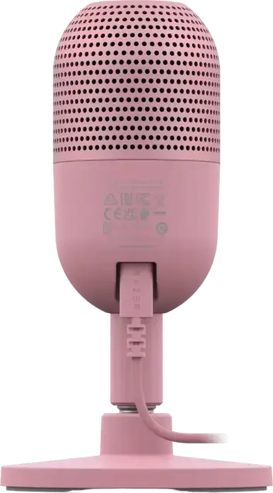 Конденсаторный микрофон Razer Seiren V3 Mini Quartz Pink, суперкардиоида, 96 кГц/24 бит, сенсор отключения звука Tap-to-Mute, USB Type-C RZ19-05050200-R3M1