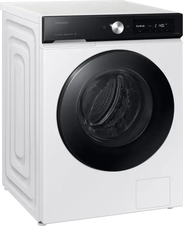 Masina de spalat rufe cu incarcare frontala Samsung WW11FB7B94GEUA, 11 kg, Clasa Energetica A, 1400 rpm, ecobubble, SpaceMax, SmartThings Wi-Fi, Alb/Negru