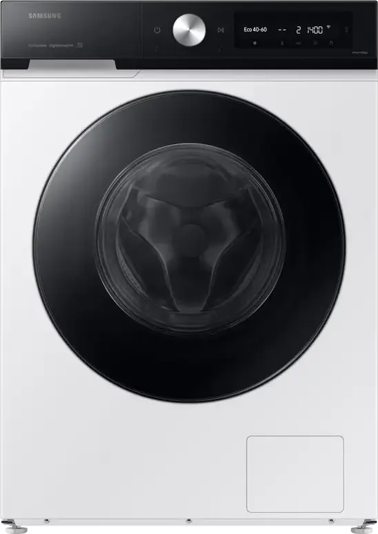Masina de spalat rufe cu incarcare frontala Samsung WW11FB7B94GEUA, 11 kg, Clasa Energetica A, 1400 rpm, ecobubble, SpaceMax, SmartThings Wi-Fi, Alb/Negru