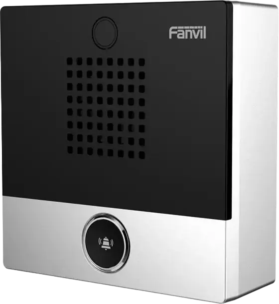 Intercom SIP Mini Fanvil i10S, 2 Linii SIP, PoE, Protectie IP54 Impermeabil si Rezistent la Praf, Metal si Plastic, Gri, Montare pe Perete, Control Acces