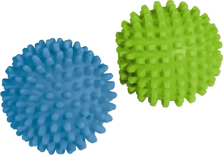 Bile pentru Uscator Xavax, Suprafata Texturata cu Spike-uri pentru Inmuierea Lenjeriei fara Chimicale, Accesoriu Uscator cu Tambur