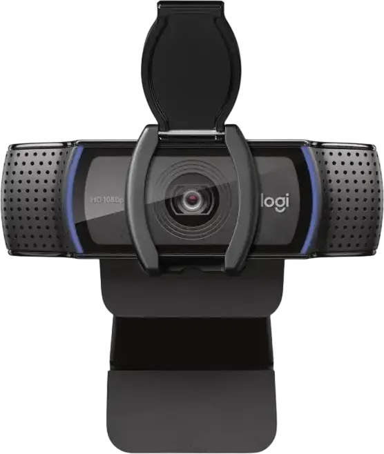 Cameră Web Logitech C920S Pro, Full-HD 1080P, Negru
