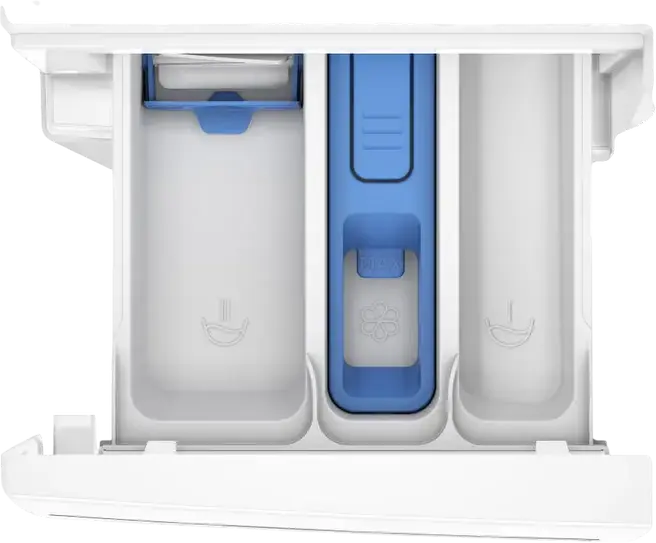 Стиральная машина Whirlpool WAM 762WB EE с фронтальной загрузкой, 7 кг, 1200 об/мин, инверторный двигатель, 6th Sense, SteamRefresh, Auto Dose, HomeWhiz