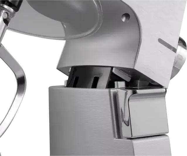 Ardesto KMCH-K1500SS Kitchen Machine, 1500W, 6L Stainless Steel Bowl, 1.5L Blender, 6 Speeds + Pulse, Aluminium Housing, Silver with Meat Grinder and Attachments
