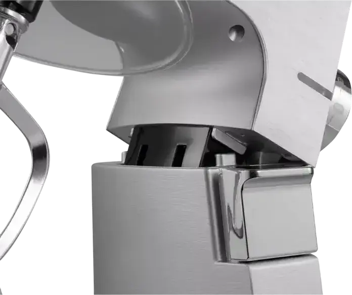 Ardesto KMCH-K1500SS Kitchen Machine, 1500W, 6L Stainless Steel Bowl, 1.5L Blender, 6 Speeds + Pulse, Aluminium Housing, Silver with Meat Grinder and Attachments