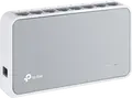 TP-Link TL-SF1008D 8-Port 10/100Mbps Desktop Switch, Green Ethernet Energy Efficient, Auto-MDI/MDIX, Plug and Play, ABS Plastic, White