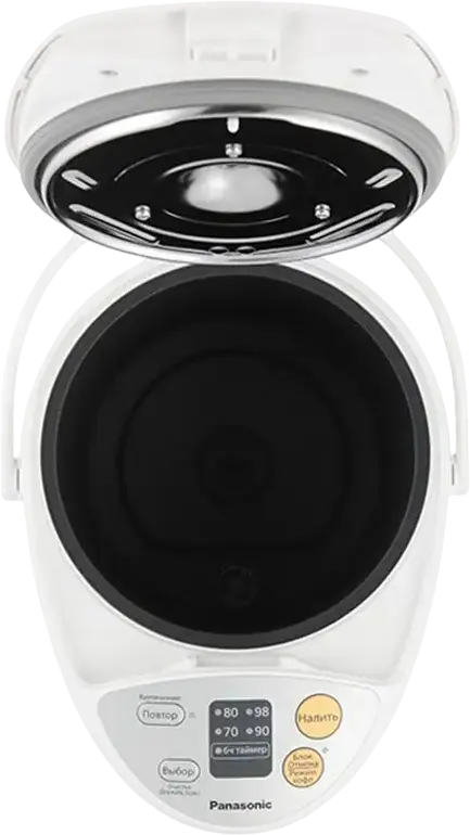 Panasonic NC-EG3000 Thermopot 3L, 700W, White Plastic Housing, 4 Temperature Modes, Digital LCD Display, Auto-Pour, Overheating Protection