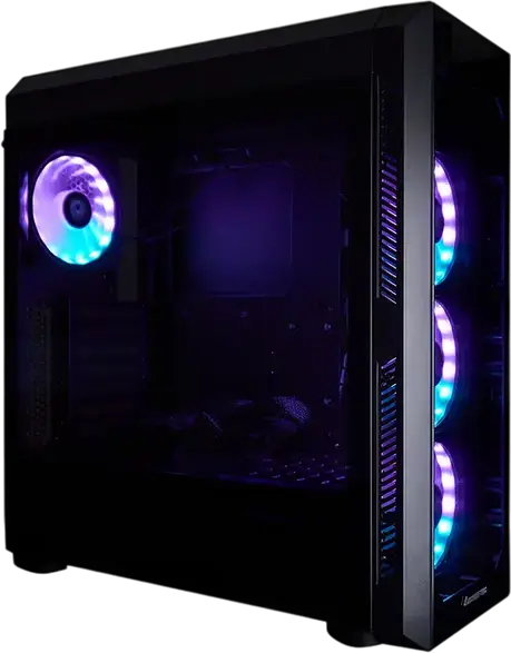 Корпус Midi-Tower Chieftec SCORPION III GL-03B-UC-OP, черный, закаленное стекло, 4 A-RGB вентилятора 120мм, ATX/Micro-ATX/Mini-ITX, USB-C 3.2 Gen 2x2