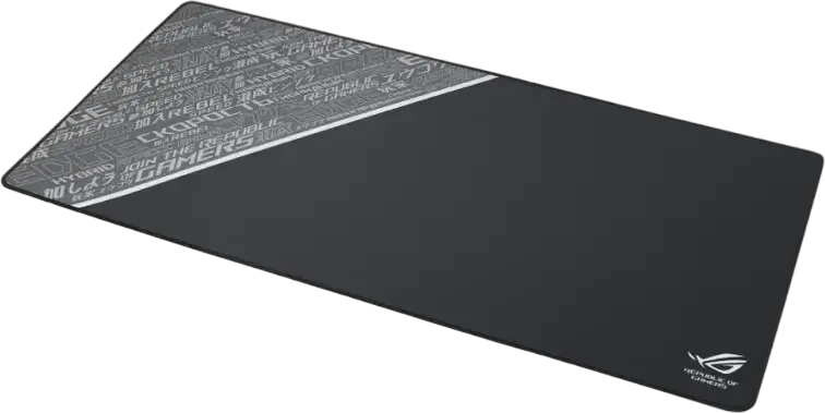 ASUS ROG Sheath BLK LTD Extra Large Gaming Mouse Pad, 900 x 440 x 3 mm, Black, Woven Textile Surface, Non-slip Rubber Base, Stitched Edges