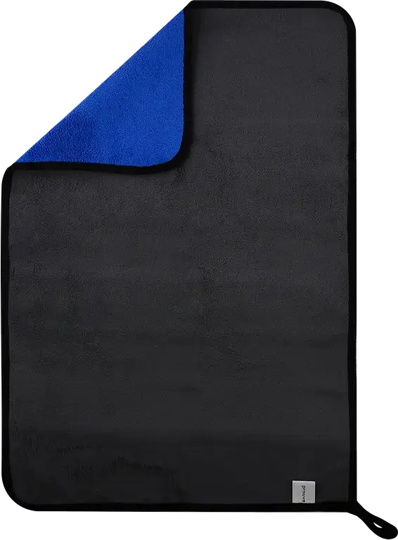 Proove Carshine AACR400000003 Микрофибра для мойки автомобиля, 40x60см, 600г/м2, полиэстер и хлопок, двухсторонняя безворсовая салфетка для детейлинга, сушки и полировки