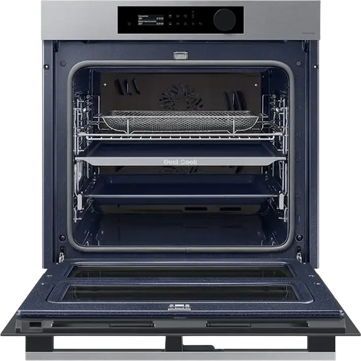 Cuptor Electric Incorporabil Samsung NV7B5745TAS, Capacitate 76L, Clasa Energetica A+, SmartThings, Curatare Catalitica, Interior Ceramic, Otel Inox