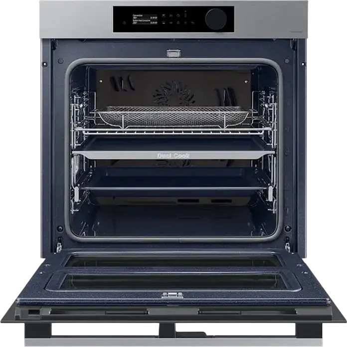 Cuptor Electric Incorporabil Samsung NV7B5745TAS, Capacitate 76L, Clasa Energetica A+, SmartThings, Curatare Catalitica, Interior Ceramic, Otel Inox