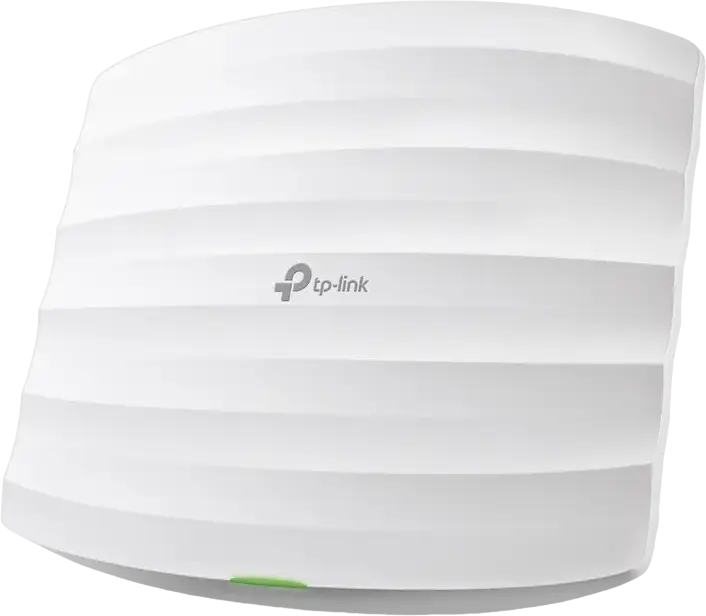 TP-Link EAP115 Wireless N Ceiling Mount Access Point, 300 Mbps, 2.4 GHz, PoE 802.3af Support, Omada SDN Cloud Management, Multi-SSID, White