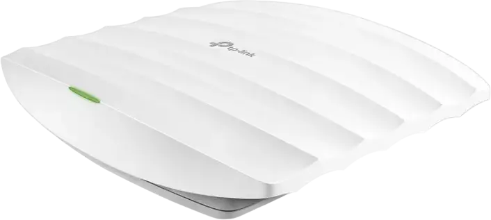 TP-Link EAP115 Wireless N Ceiling Mount Access Point, 300 Mbps, 2.4 GHz, PoE 802.3af Support, Omada SDN Cloud Management, Multi-SSID, White